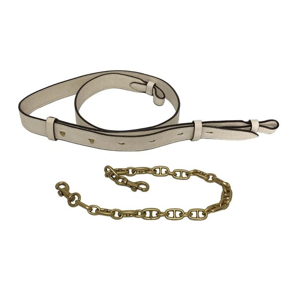 Auth COACH - 4603 Cream Pink Beige PVC Leather Handbag - Picture 8 of 10